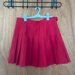 Red American Apparel Skirt